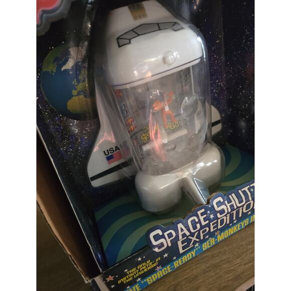 Vintage Amazing Live Sea Monkeys NASA Space Shuttle Tank Toy NIB 1997 - Picture 5 of 10